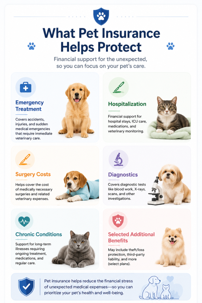 Pet insurance benefits overview