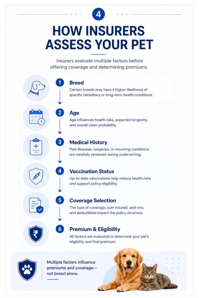 How insurers assess your pet