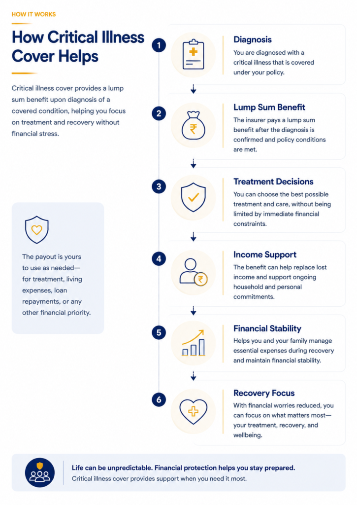 How critical illness cover works